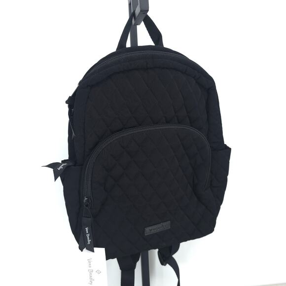 Vera Bradley Essential Compact Backpack in Classic Black NWT main image 9